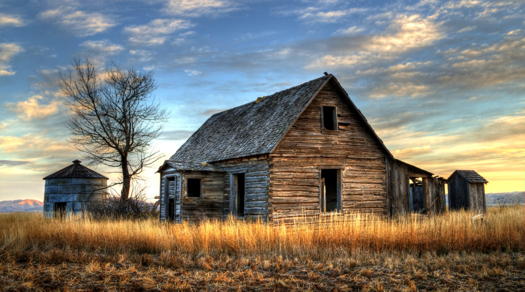 old farm house