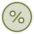 Percentage icon